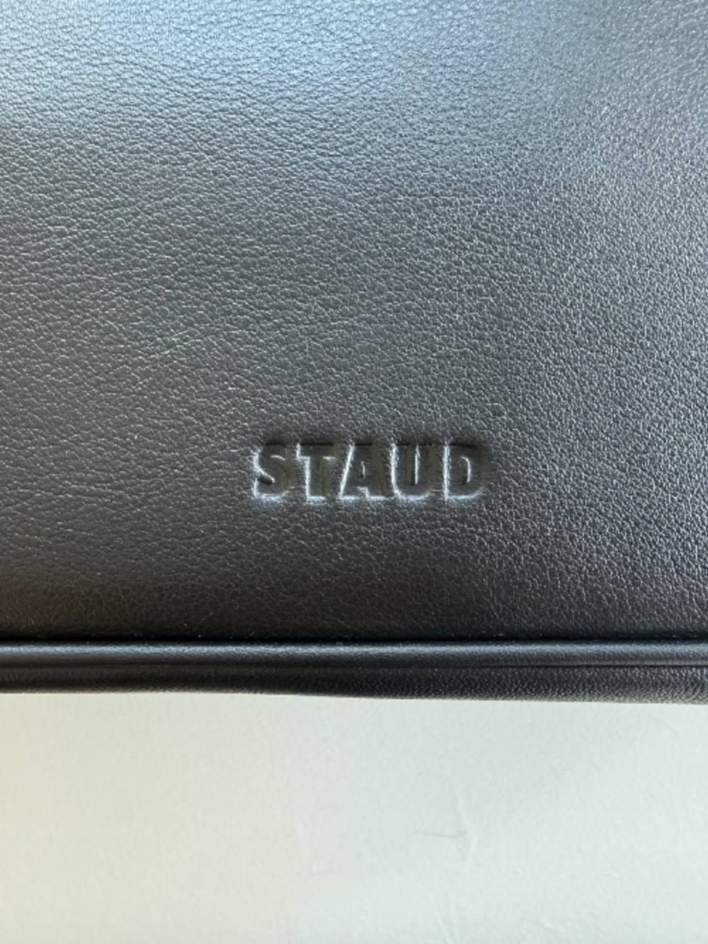 NWOT STAUD “Sylvie” Shoulder Bag Black Calf Leather - Picture 9 of 9